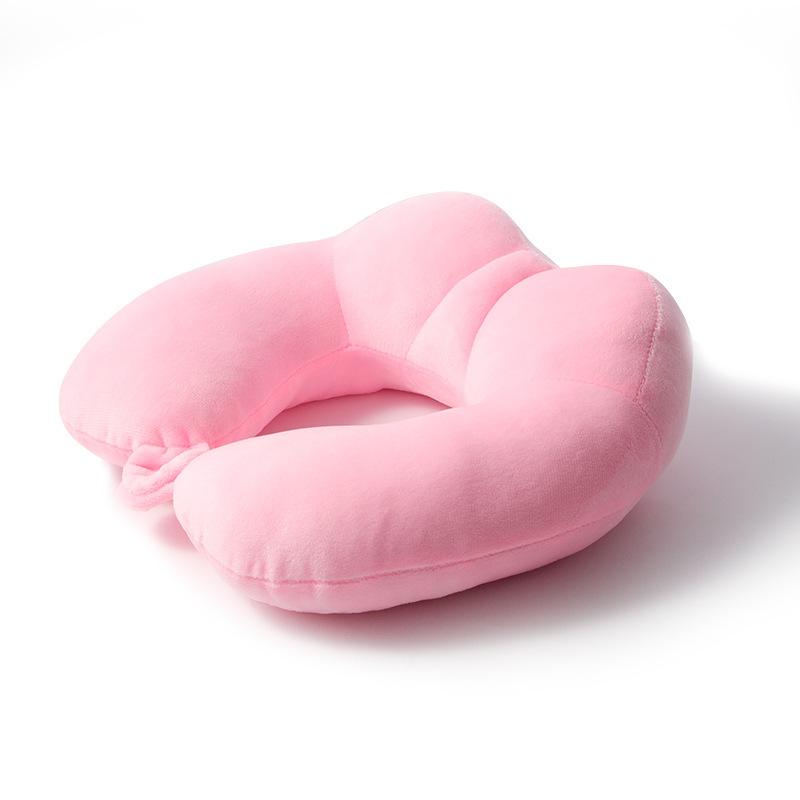 

Travel pillow Neck neck pillow Aduo same memory cotton pillow Memory foam рожевий