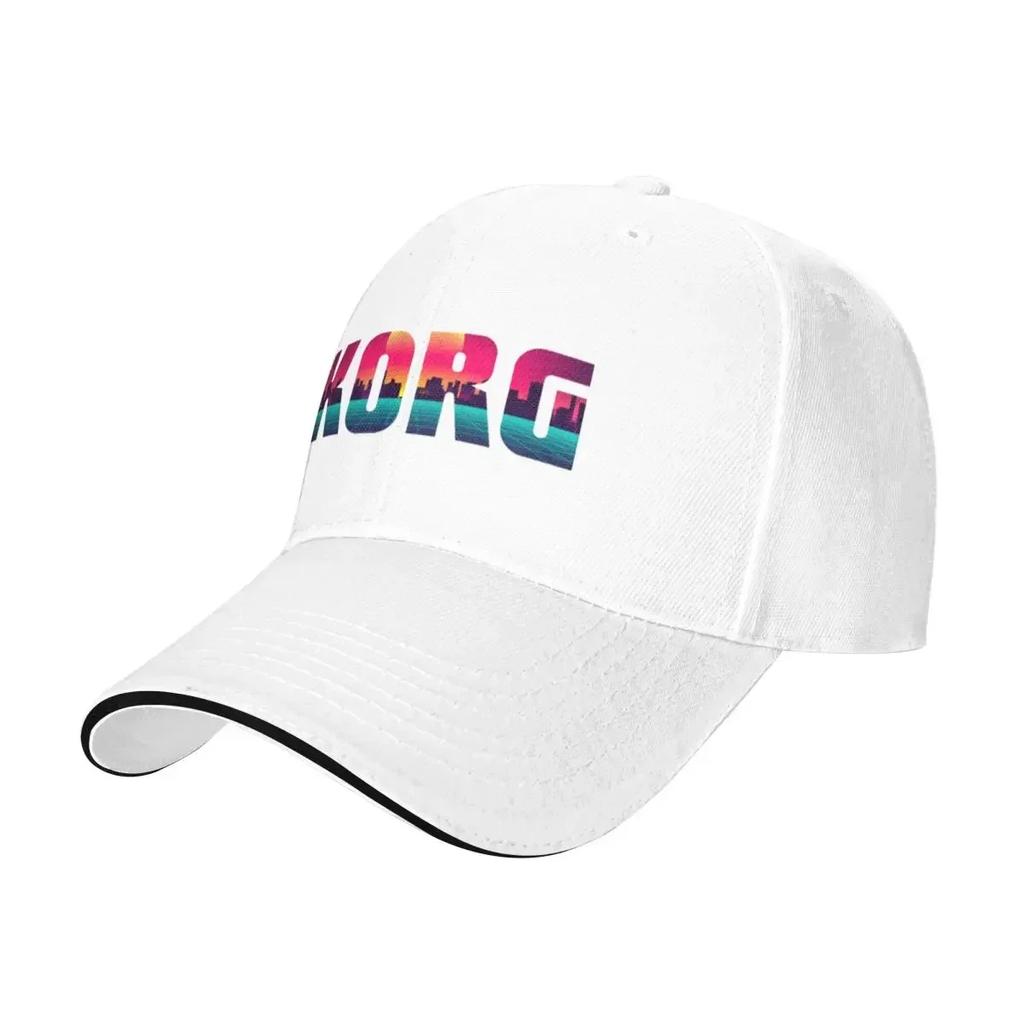Vintage Retro KORG View Camping Baseball Caps Women Unisex Male Beach Sun Hat Snapback Cap