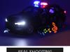 1:32 Pull-Back Alloy Police Car Toy with Lights & Sound – Six-Opening Doors for Kids