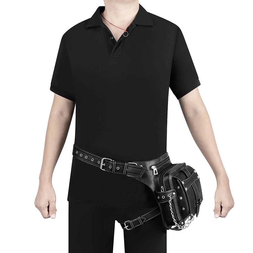 NEW Men's Purse Motorcycle Outdoor Riding Motorcycle Leggings Bag Waist Bag Women Fanny Pack Belt Bag Chest Bag Banane Sac