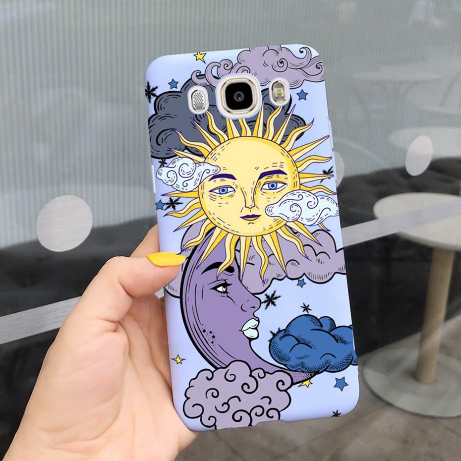 Soft TPU Case For Samsung J7 J5 J3 2016 Phone Case Flower Printed Silicone Cute Back Cover For Samsung Galaxy J3 J5 7 2016 Funda