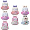 Adorable Cartoon Cat Backpack For Kindergarten Girls With Spacious Capacity And Lightweight Design