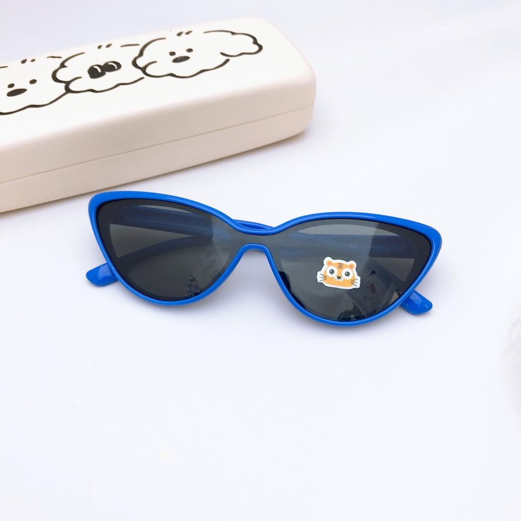 Children'S Sunglasses Travel Sunscreen Silicone Polarized Light Men'S And Women'S Sunglasses Cat Eye Cute Glasses