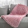 Soft Bulky Yarns 18.59YardX2cm Baby Blankets Yarns for Weaving Scarves Throw Cushion Baby Basket Knitting Handmade Bag