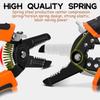 1Pc 10 In 1 Wire Pliers Multifunctional Electrician Peeling Household Network Cable Wire Stripper Puller Stripper Tools