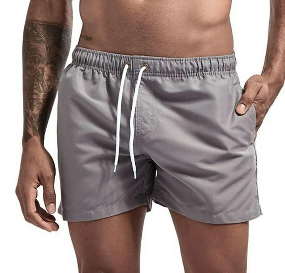 Men's Quick-Dry Multi-Color Beach Shorts: Summer Fashion Four-Point Sport Polyester Pants
