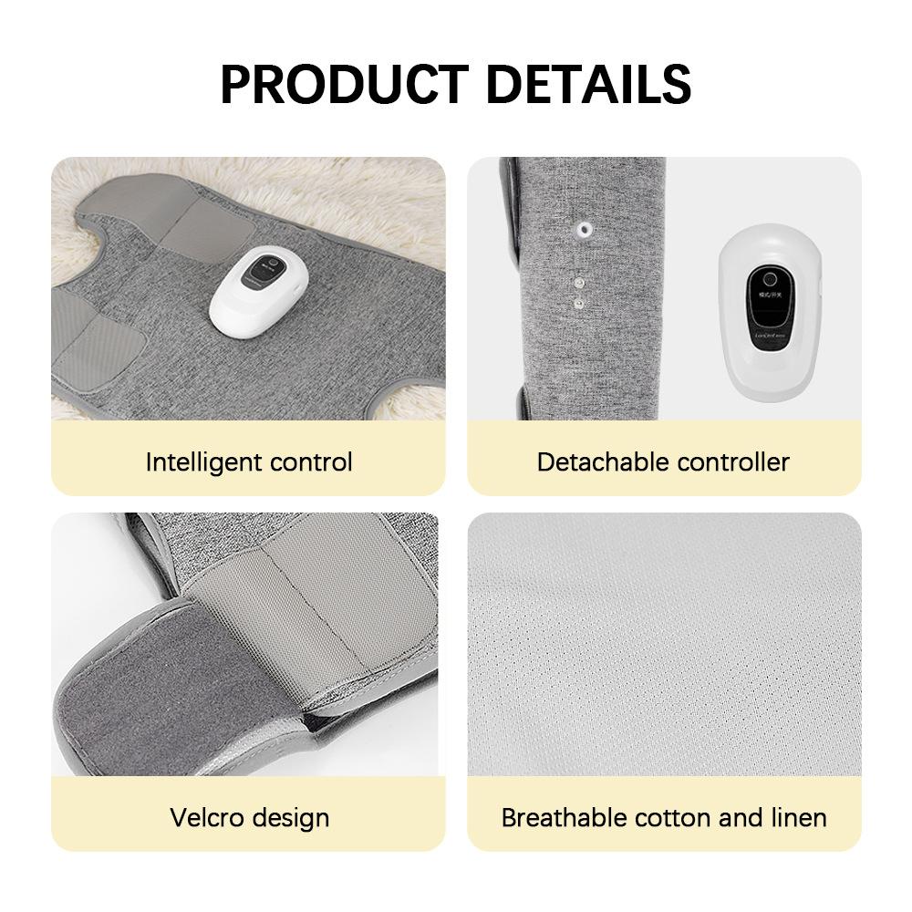 Wireless 360° Air Pressure Calf Massager Rechargeable Muscle Relaxer for Blood Circulation Pain Relief Smart Electric Device