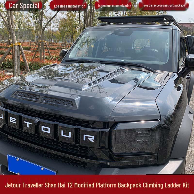 Jetour Traveler Mecha Backpack Roof Rack Off-Road Accessories Shan Hai