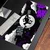 Mouse Pad Anime Professional Gaming Accessories Rubber Computer Keyboard Desk Mat Oone Ppiece Luffy Lock Edge Gamer Mousepads