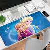 1Pc Frozen Sisters Adventure Gaming Mouse Pad Keyboard Desk Mat Non-slip Rubber Lock Edge Waterproof Computer Mousepad for Office Home Decor Y1468