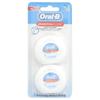 Oral-B, Essential Dental Floss Value Pack, Mint, 2 Packs, 50 M (54.6 Yds) Per Pack