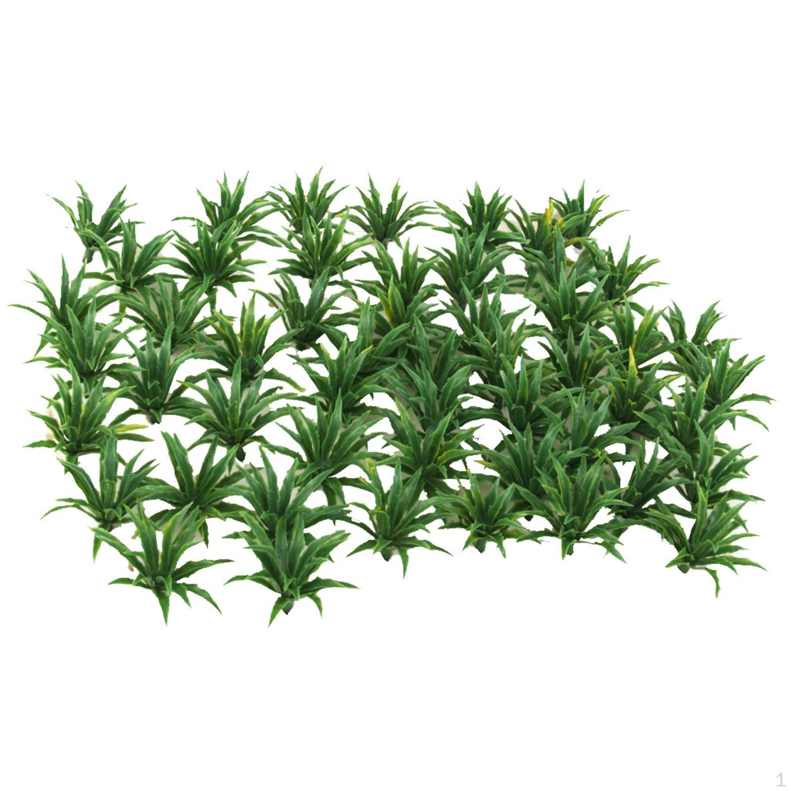 50pcs Green Scenery Model Grass garden and park Landscape