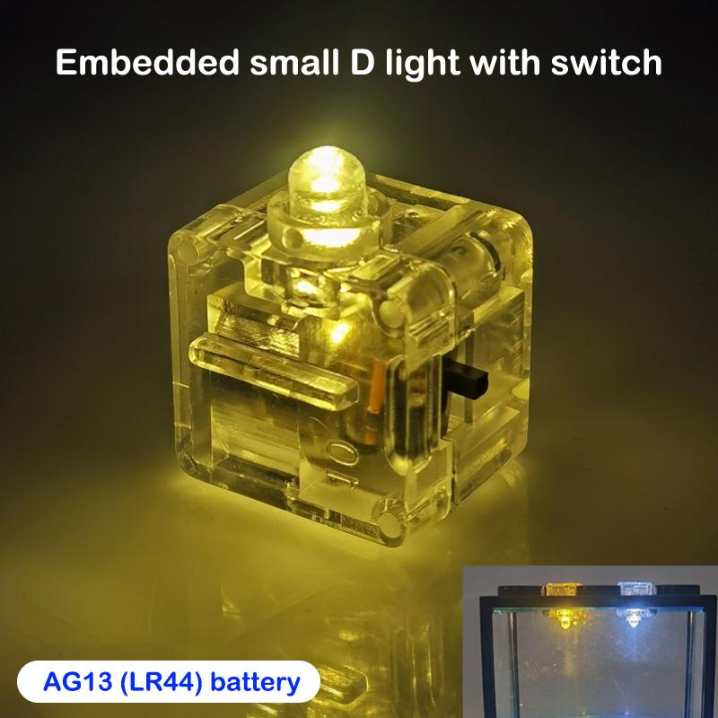 

Аквариум Мини Аквариум Рептилия Питомец Светодиодный Световой Ящик Штабелируемый Аквариум Цилиндр Пейзаж Водоросли Для Украшения Домашнего Офиса