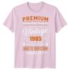 Vintage 1985 Original Parts Mostly 41st Birthday Unisexs TShirt Unisexs Graphic Tee
