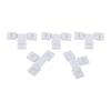 T/L Shape LED Strip Connector 4 Pin Quick Splitter Corner Connector  For DIY Lighting Project