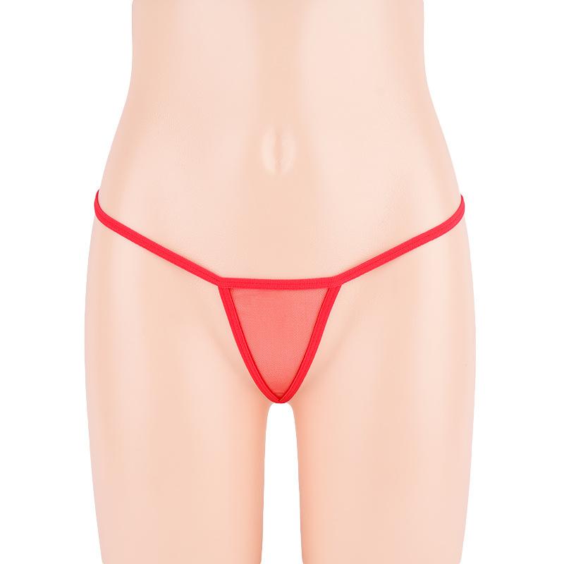 Mini Women G-String Thong Panties Solid Sexy Briefs Thong Women Lingerie Underwear T-back Ultrathin Sheer Erotic Low Waist