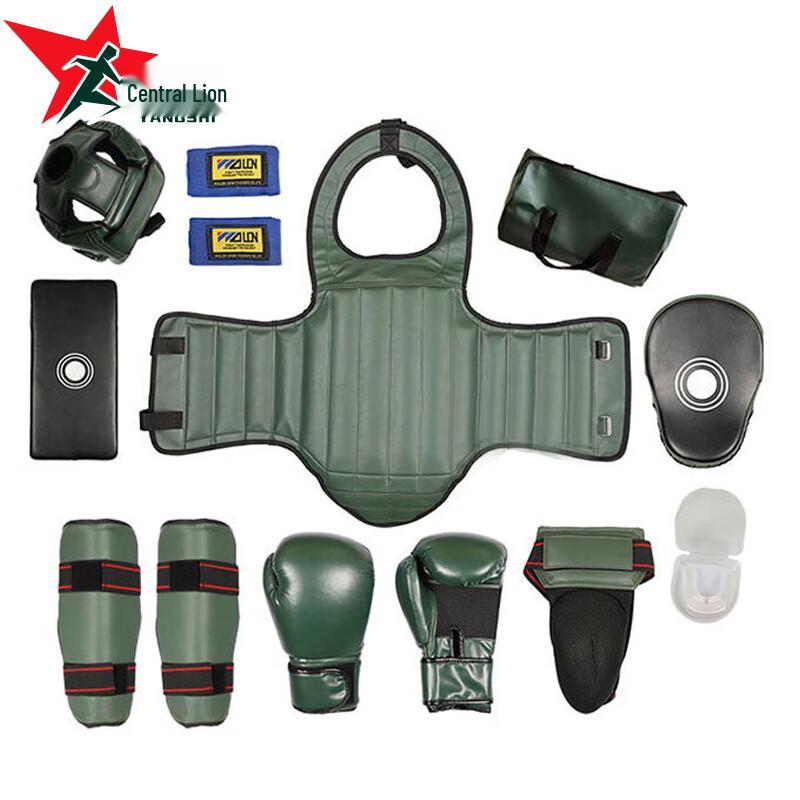 Yangs Löwe Erwachsenen Box- & MMA-Trainings-Schutzausrüstungs-Set