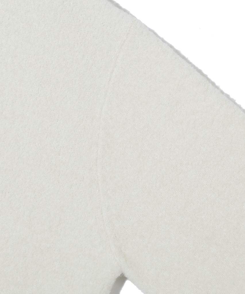Trillion Wool Boucle Collar Cardigan Knit (Ivory)