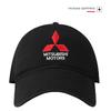 Car Logo Baseball Cap Adjustable Sports Hats Outdoor Summer Sun Hat For Mitsubishi Colt Xpander Triton Outlander Pajero Lancer