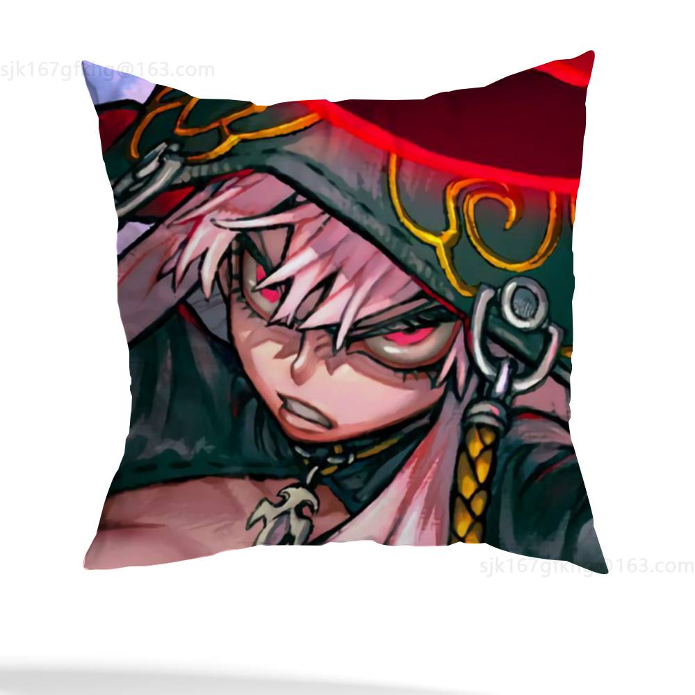 Anime G-Gachiakuta pillowcase casual style decoration, suitable for home decoration (excluding pillow core)
