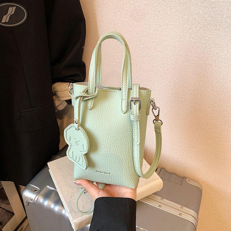 

Fashionable Casual Handbag Simple Design Women s Shoulder Bag Spring Style Korean Version High-End Sensation PU Leather
