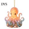 Special Animal Ornaments Ocean Theme Christmas Ornaments, 2D Flat Acrylic Hanging Decor with Sea Holiday Decorations Designs, Tree for Marine Lovers,