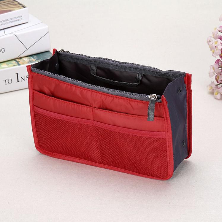 Kosmetisk veske Sminkeveske Reisearrangør Bærbar skjønnhetsveske Funksjonell toalettsaker Makeup Organizers