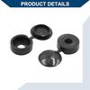Hihaha Screw Cap Covers/For Car/Plastic 4mm/20pcs Black