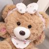 22cm Simulation Healing Series Little Bear Doll Plush Toy Handmade Doll Cartoon Anime Cute Pillow Cushion Decoration Children's