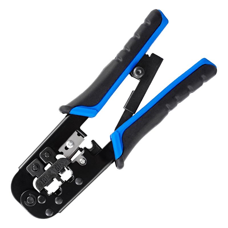 Network Cable Stripper & Tester, Category 5/6 Crimping Tool for Crystal Heads & Connectors.