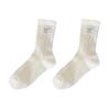 Socks Girls' Summer Bow Collegiate Style Women'S Socks Thin Breathable Socks Boneless Anti-Ball Mid-Tube Socks