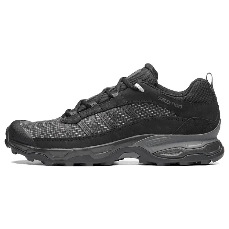 Salomon Shelter Low Leather Comfortable Durable Low Top Outdoor Functional Shoes Unisex Shoes Black 416678