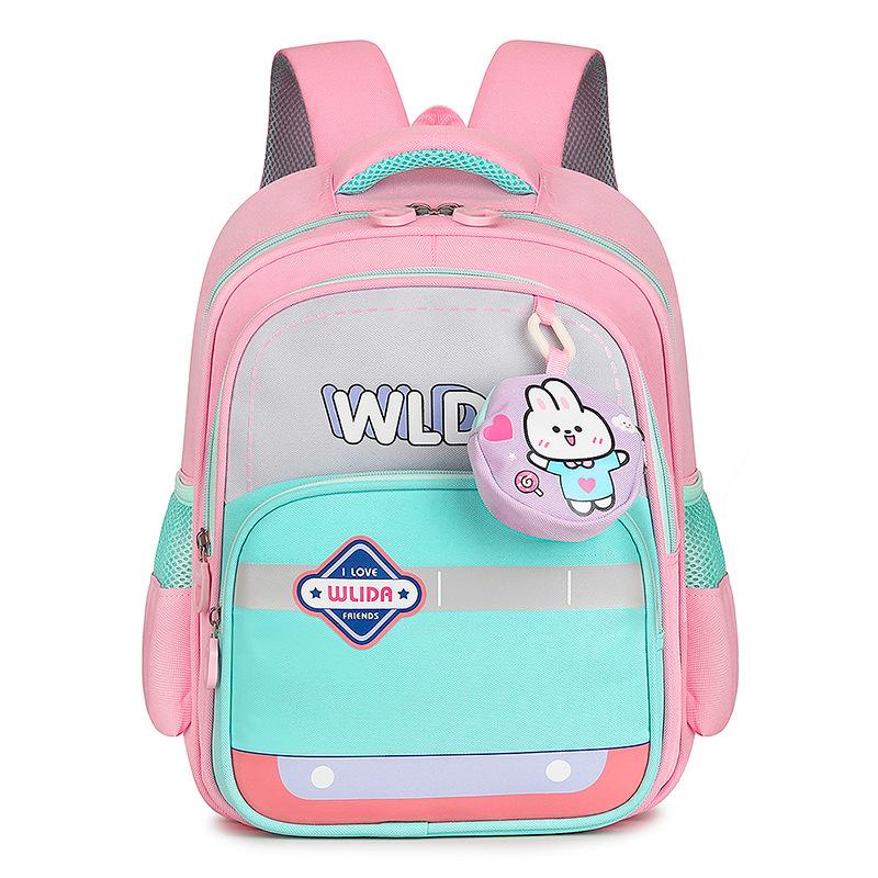 Children's Schoolbag Elementary School Bag Large Capacity and Lightweight Schoolbag Reduce the Burden and Protect the Spine Children's Backpack