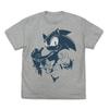COSPA Sonic the Hedgehog Sonic Wall Paint T-Shirt MIX GRAY XL Size