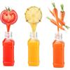 5Pcs 100ml Plastic Empty Bottles Multi-Function Milk Bottles New Portable Beverage Bottles