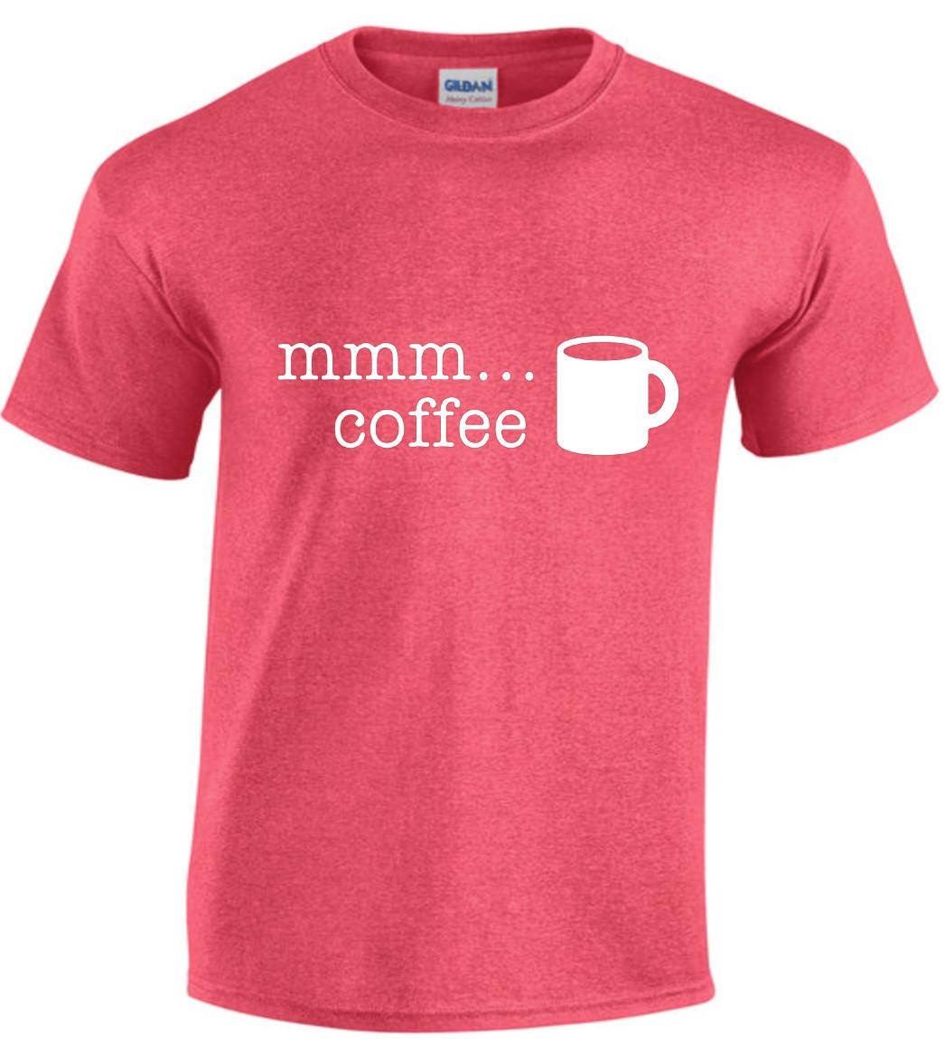 Funny Coffee Mug T-shirt Mens Graphic Tees Dad Fathers Day Gifts Coffee Lovers XXL