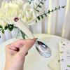 Ingot Head Soup Spoon Stainless Steel Tableware Teaspoons Home Children'S Tablespoons Ice Cream Shovel Kitchen Utensils