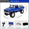 WPL C24-1 Full Scale RC Car 1:16 2.4G 4WD Rock Crawler Electric Buggy Climbing Truck LED Light On-road 1/16 For Kids Gifts Toys