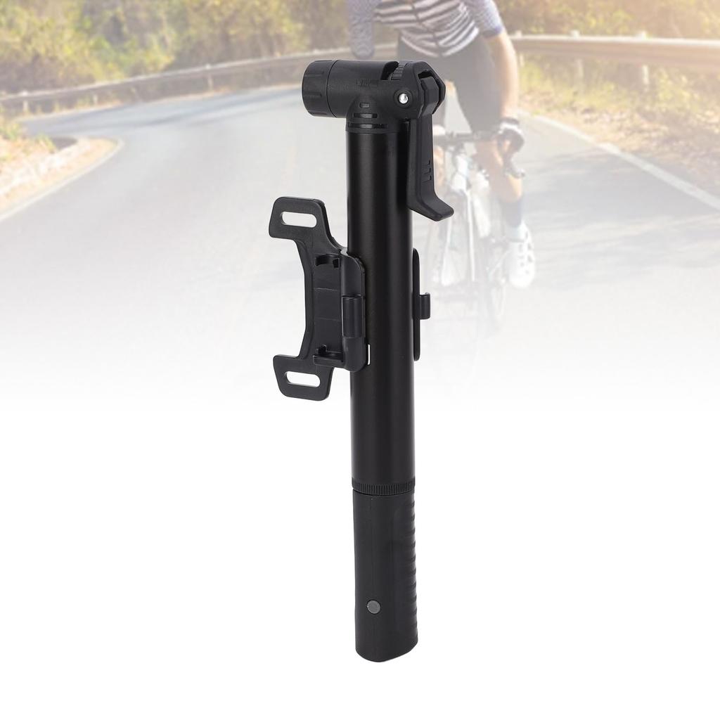 Tragbare Fahrradpumpe Hochdruck Rahmenmontage Düse Aluminiumlegierung Kleine Handpumpe für Rennrad Mountainbike