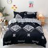Simple Aloe Vera Cotton Four-piece Set Three-piece Set Quilt Cover Bed Sheet Human Bedding