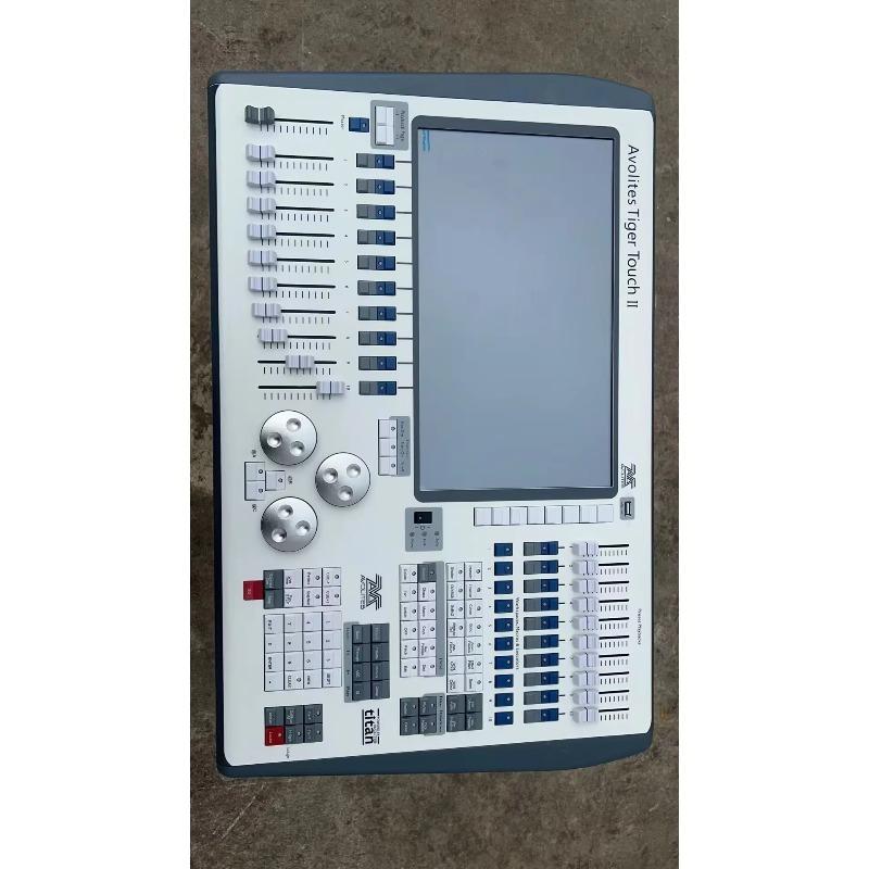 Titan Light Controller Tiger Touch II Avolite Dmx Lighting Controller Dmx512 Control Disco Show Club Stage Party with Flightcase