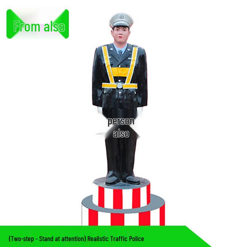 Solar Powered Waving Traffic Police Robot