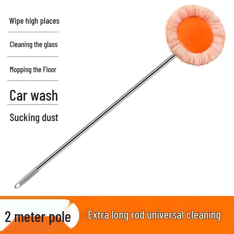 Sonnenblumen-Mopp: Vielseitiges Reinigungswerkzeug für Böden, Decken, Glas und Autos