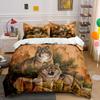 Majestic Wolves In Nature Bedding Duvet Cover Set Duvet Cover Pillowcases (1*Duvet Cover 2*Pillowcases, Without Duvet Insert)