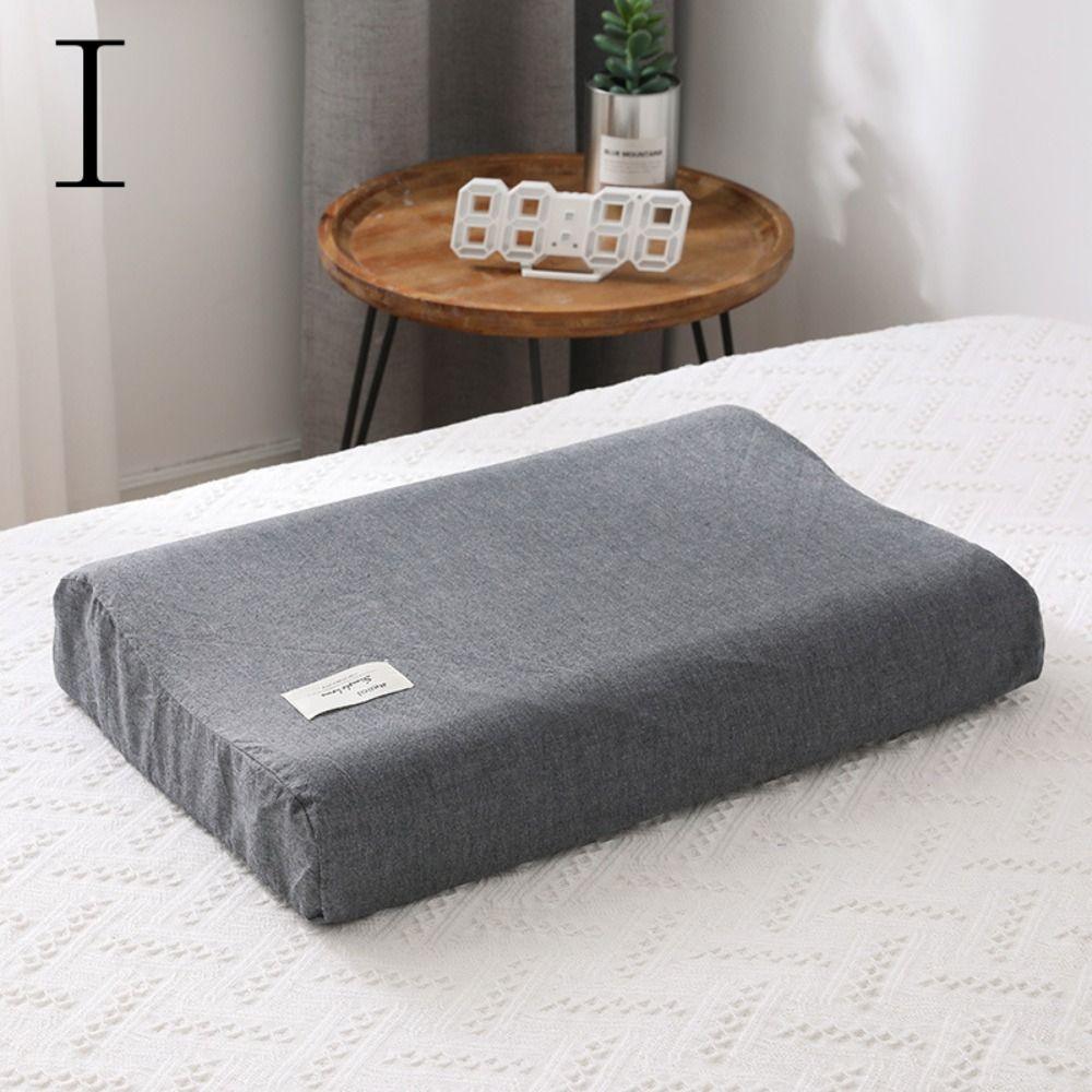 Cotton Pillow Cover 50*30cm/60*40cm Sleeping Pillowcase Home Textile Latex Pillows Case  Kids