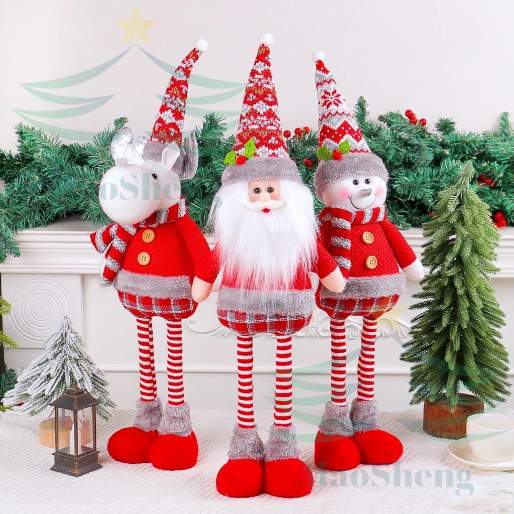 MaoSheng Eco-Friendly Realistic Christmas Princess Plush Doll Dressed for Christmas Popular Christmas Gift Custom Supplier