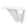 Satellite Router Wall Mount Kit ABS Space Saving Mesh Router Wall Mount Bracket for V2 White