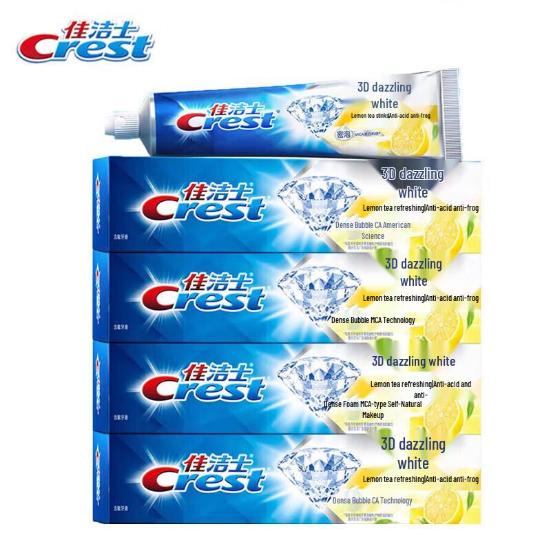 Crest 3D White Fluoride Toothpaste