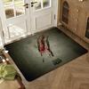 Popular TV Teen Wolf Floor Mat Soft Thickened Absorbent Non-Slip Bedroom Living Room Door Mat Home Decor Flannel Rugs