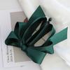 Hair Accessories Satin Ribbon Colth Banana Clip Girls Hairpin Bow Headwear Korean Style Hair Clip